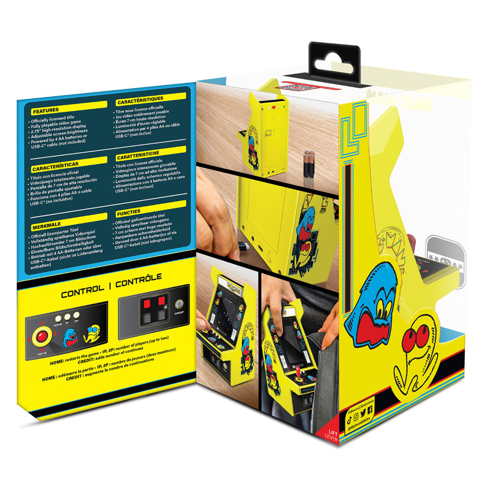 My Arcade Pac-Man Micro Player Pro 6.7" Portable Retro Arcade