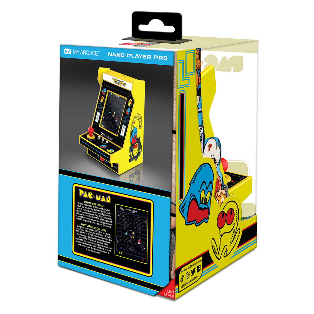 My Arcade Pac-Man Nano Player Pro 4.8" Portable Retro Arcade