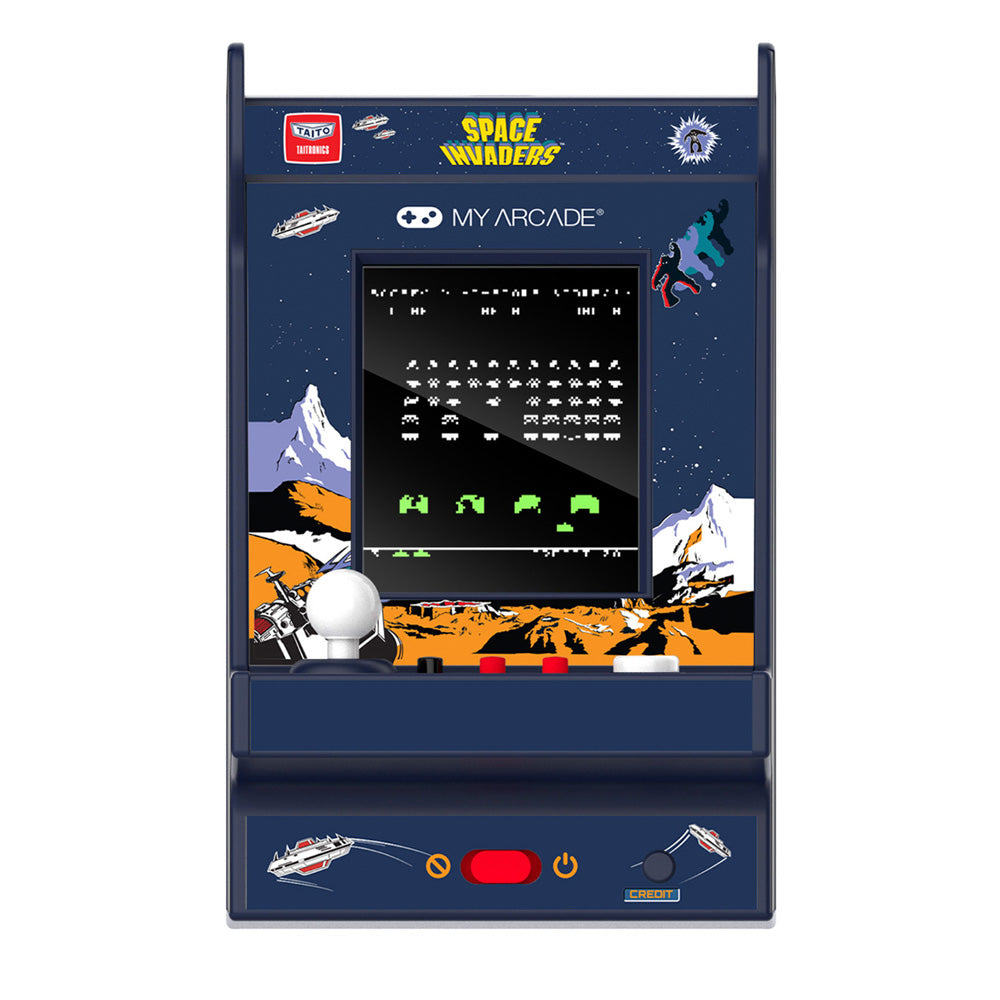 My Arcade Space Invaders Nano Player Pro 4.8" Portable Retro Arcade