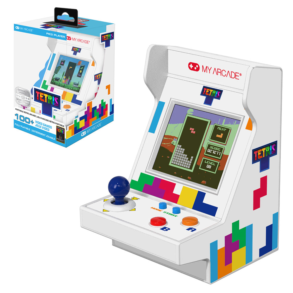 My Arcade Tetris Pico Player 3.7" Portable Retro Arcade (101 Games in 1)