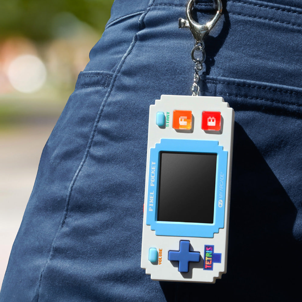 My Arcade Tetris Pixel Pocket Mini Portable Gamer System