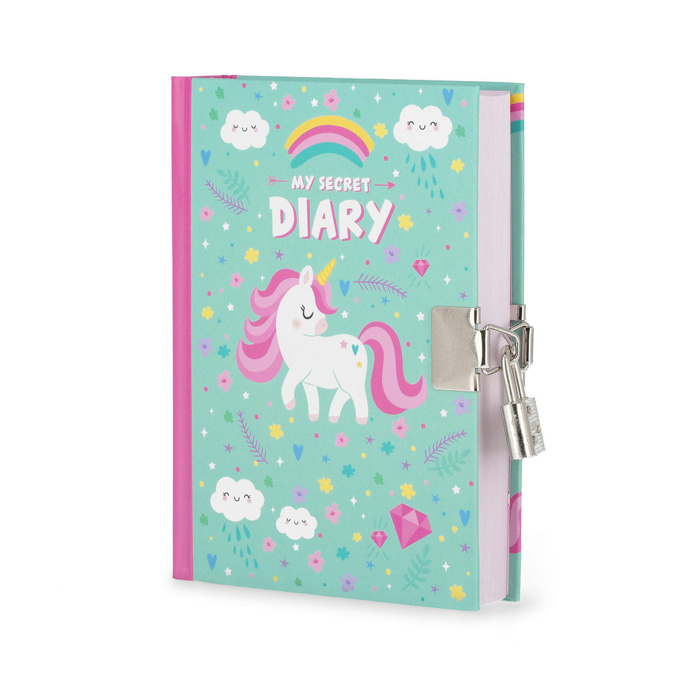 Legami Unicorn Secret Diary with Padlock – My Secret Diary