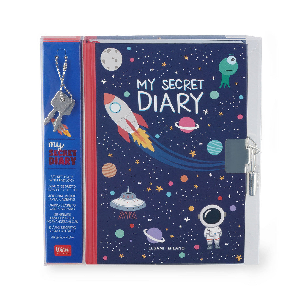 Legami Space Secret Diary with Padlock – My Secret Diary