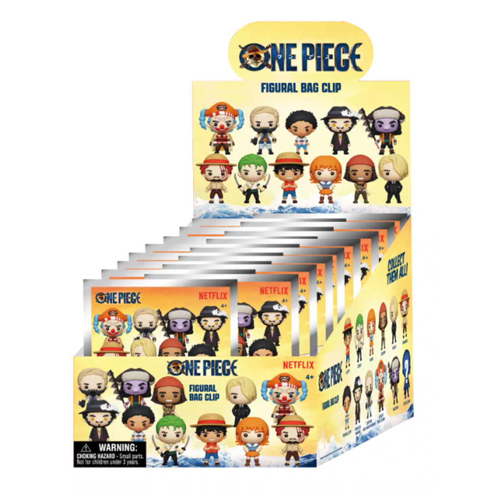 One Piece Figure Bag Clips - Monogram