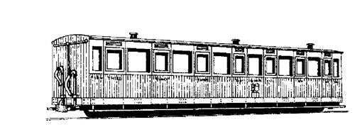 Dundas Models DM10A Vale of Rheidol 3rd Class Bogie Coach OO9 Gauge