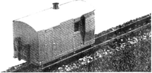 Dundas Models DM17 Vale of Rheidol Guards Van OO9 Gauge