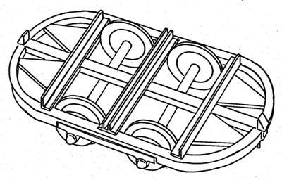Dundas Models DM41 Hudson Wagon Chassis OO9 Gauge