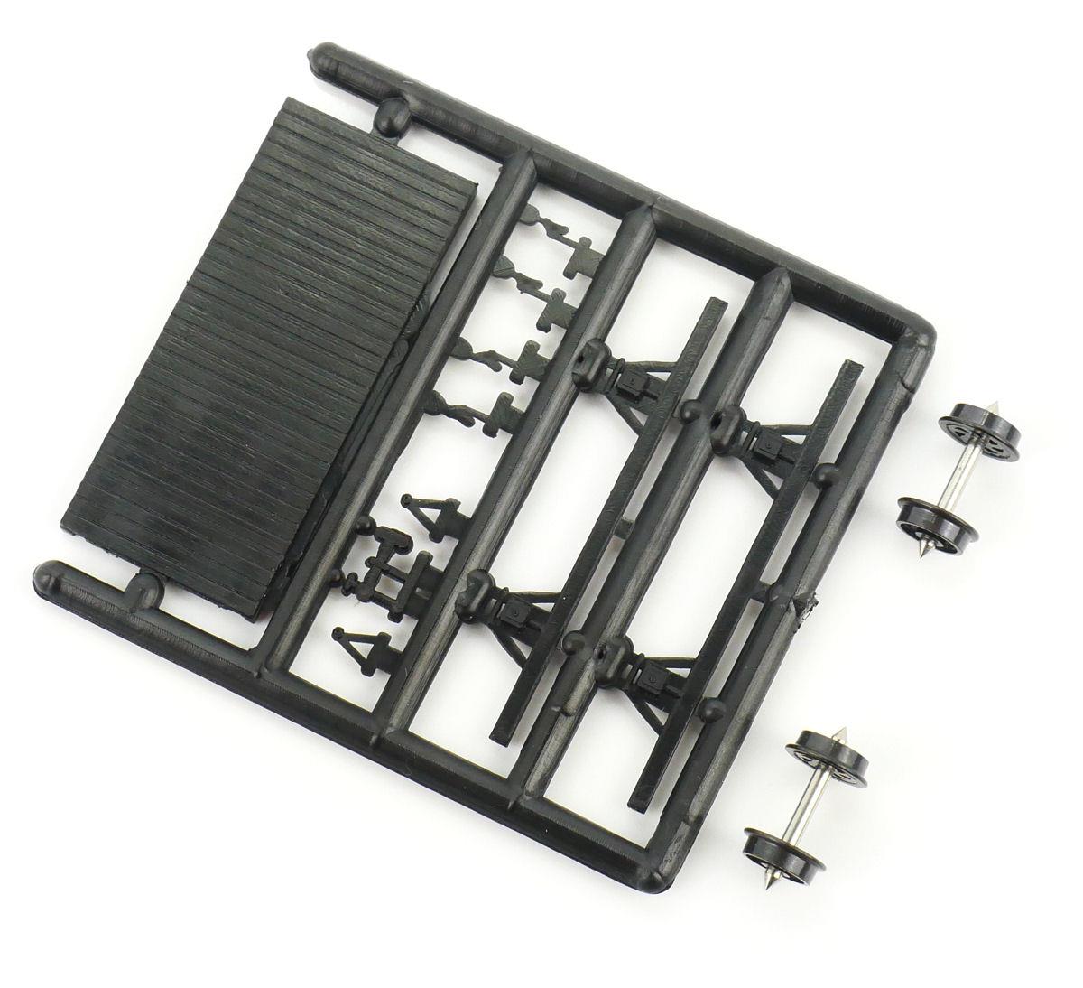 Dundas Models DM47 Quarrymans Coach Chassis OO9 Gauge