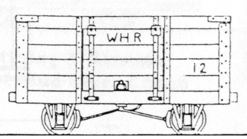 Dundas Models DM51 Welsh Highland Rly 4ton Mineral Wagon OO9 Gauge