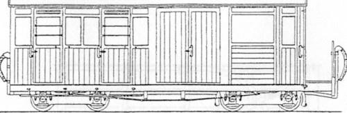 Dundas Models DM59 Ffestiniog Rly Bogie Luggage Van OO9 Gauge