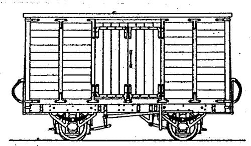 Dundas Models DMDT01 Tralee and Dingle Railway Covered Goods Van Kit OO9 Gauge