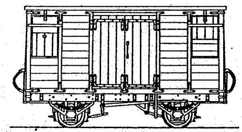 Dundas Models DMDT02 Tralee & Dingle Railway Covered Cattle & Goods Van Kit OO9