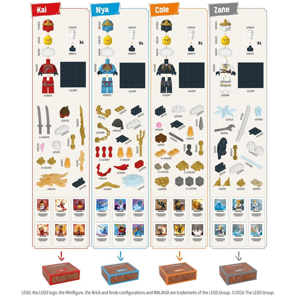 LEGO Ninjago Destiny's Bounty Adventures Board Game