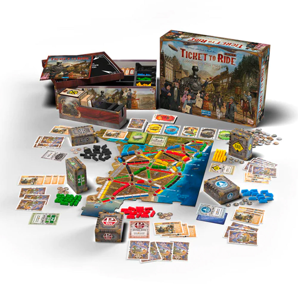 Ticket to Ride Legacy - Legends of the West Board Game