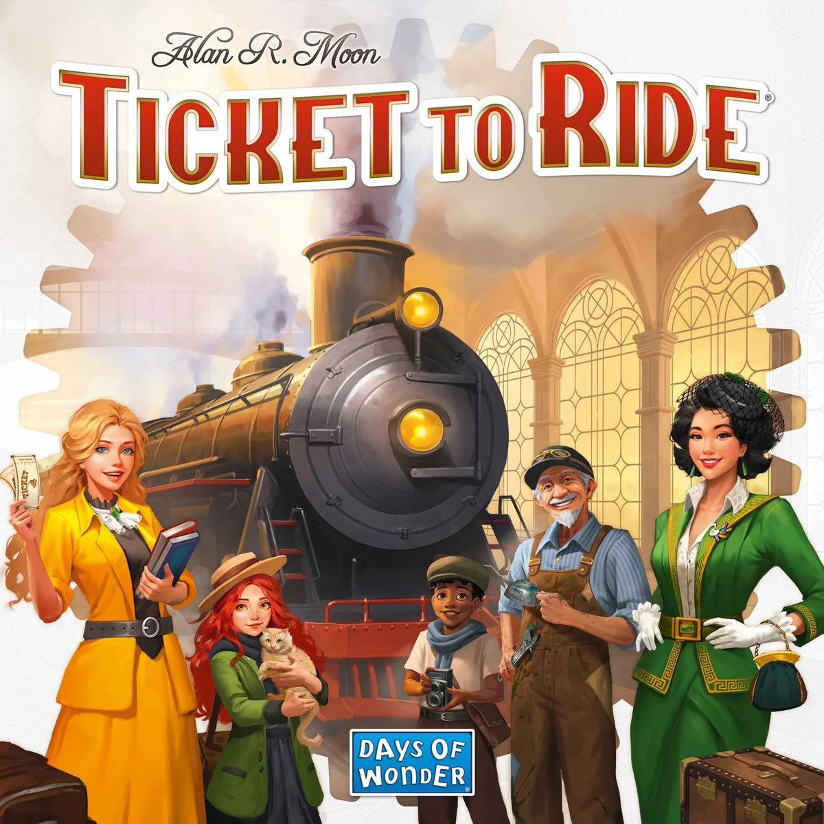 Ticket to Ride (2025 Refresh) Board Game Age 8+ 2-5 Players