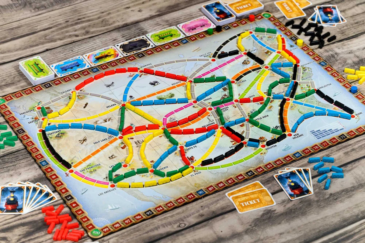 Ticket to Ride (2025 Refresh) Board Game Age 8+ 2-5 Players - image 2