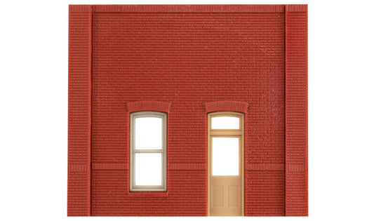 DPM 30131 Street Level Rectangular Entry Door Wall (x4) HO Gauge