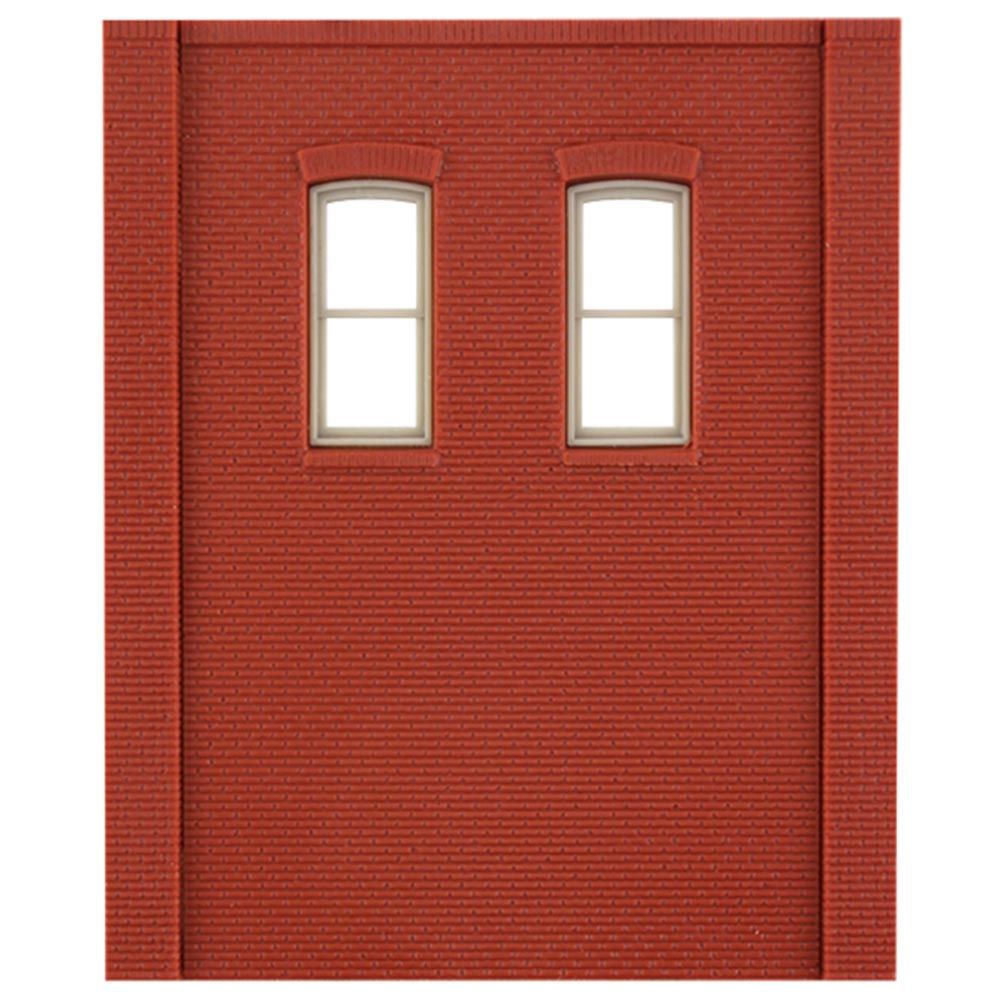 DPM 30139 Two-Storey Two Upper Rectangular Window Wall (x4) HO Gauge