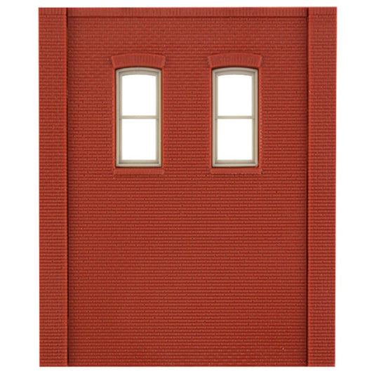 DPM 30139 Two-Storey Two Upper Rectangular Window Wall (x4) HO Gauge