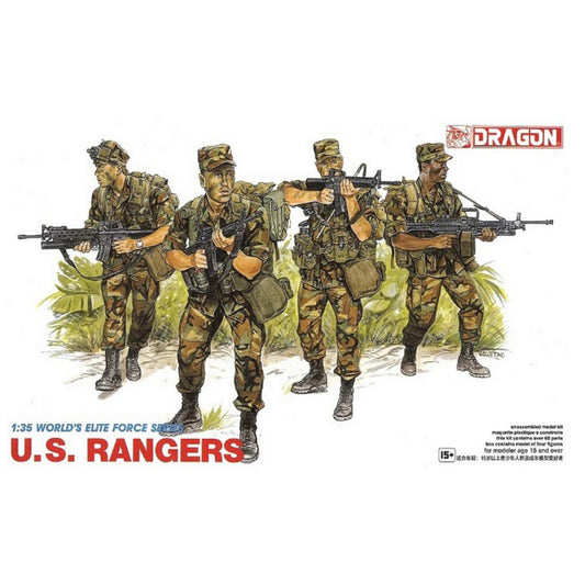 Dragon 3004 U.S. Rangers 1:35 Model Kit