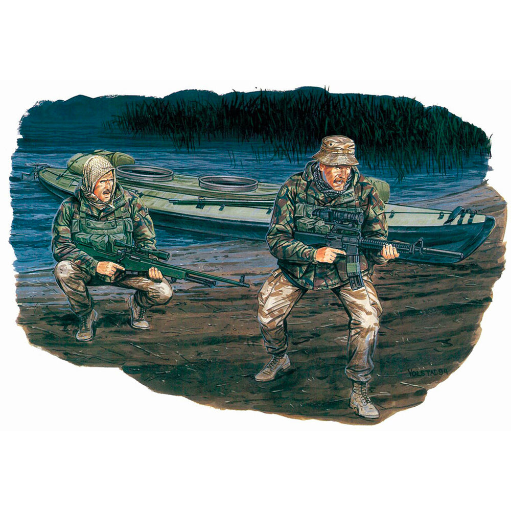 Dragon 3023 British SBS W/Kayak 1:35 Model Kit