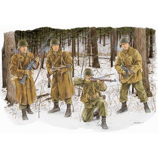 Dragon US 101st Airborne Division (Bastogne 1943) 1:35 Plastic Model Kit 6163