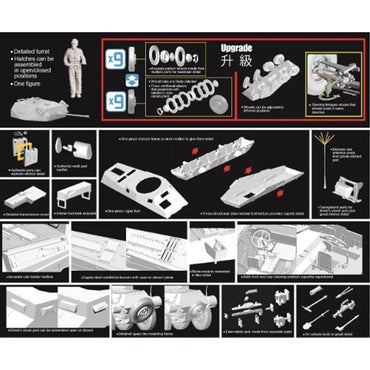 Dragon 6696 Sd.Kfz.234/2 Luchsturm					 1:35 Model Kit