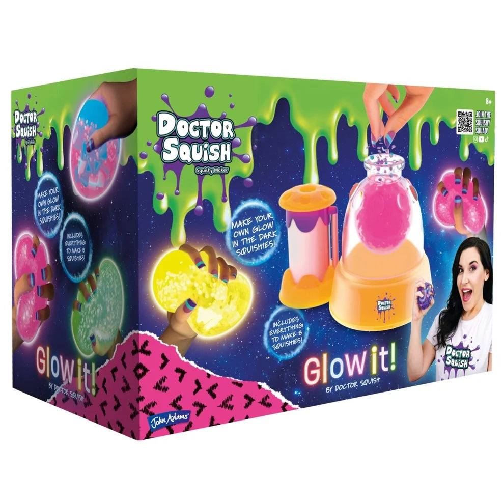 Doctor Squish Glow It Squishy Maker Sensory Craft Set Age 8+ 12100