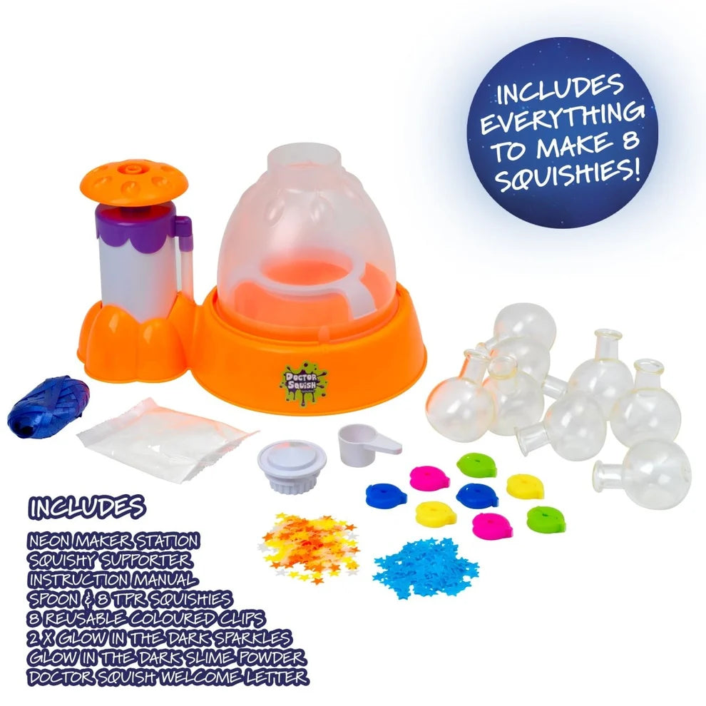 Doctor Squish Glow It Squishy Maker Sensory Craft Set Age 8+ 12100 - image 2