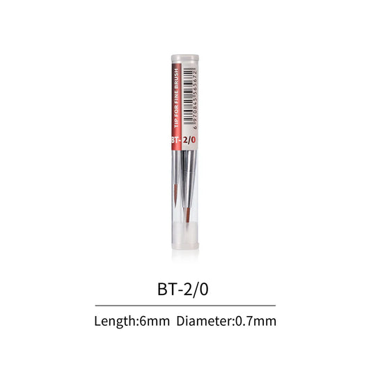 DSPIAE Fine Paint Brush Tips 3pcs 2/0