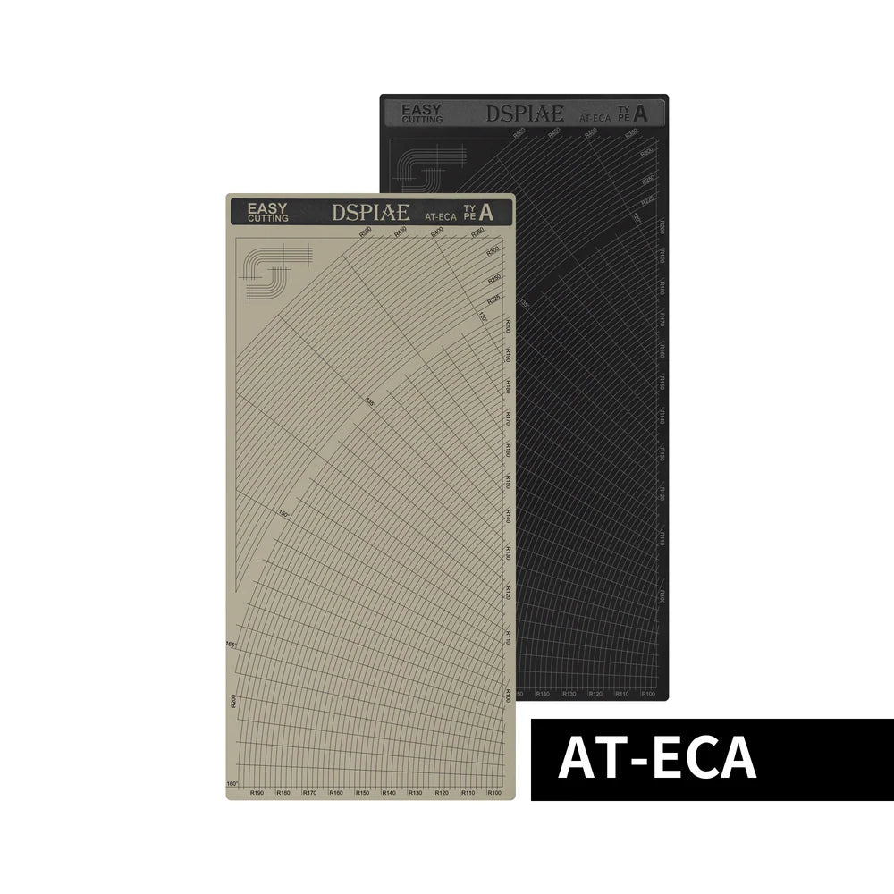 DSPIAE Masking Tape Cutting Mat Double-Sided (Arc Circular Pattern) AT-ECA