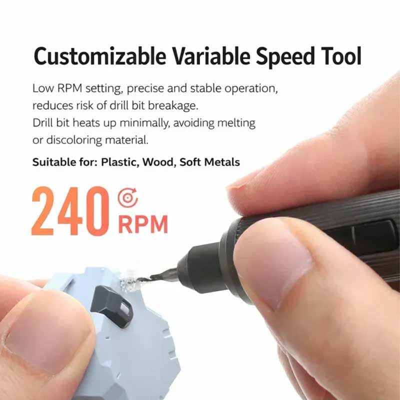DSPIAE Orbit Electric Drill - Red AT-ED01