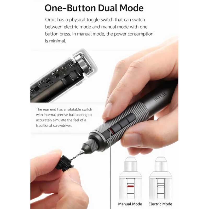 DSPIAE Orbit Electric Drill - Grey AT-ED02 - image 5