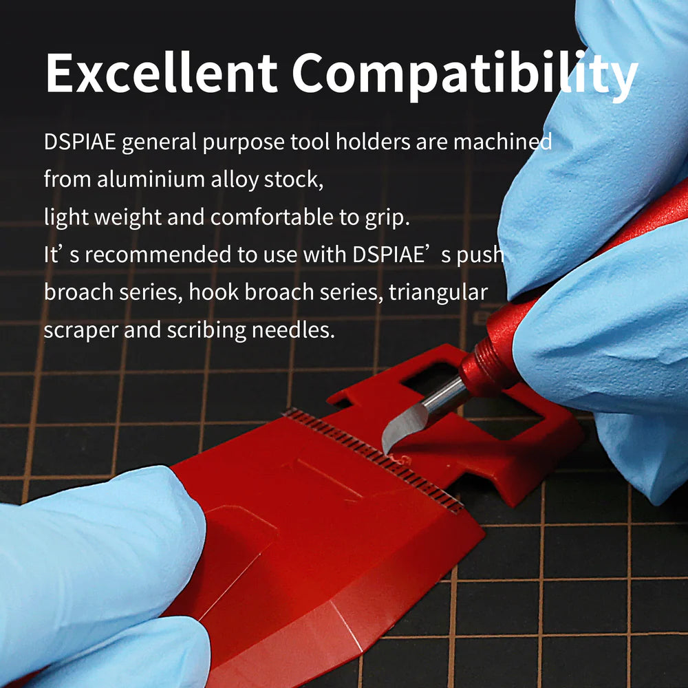 DSPIAE Universal Broach/Scriber Tool Blade Holder (3.175mm Diameter) AT-EH