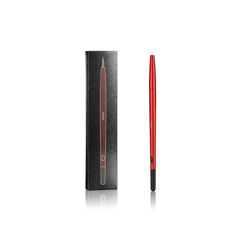 DSPIAE Aluminium Paint Brush for Fine Replacement Tips - Red AT-FB01