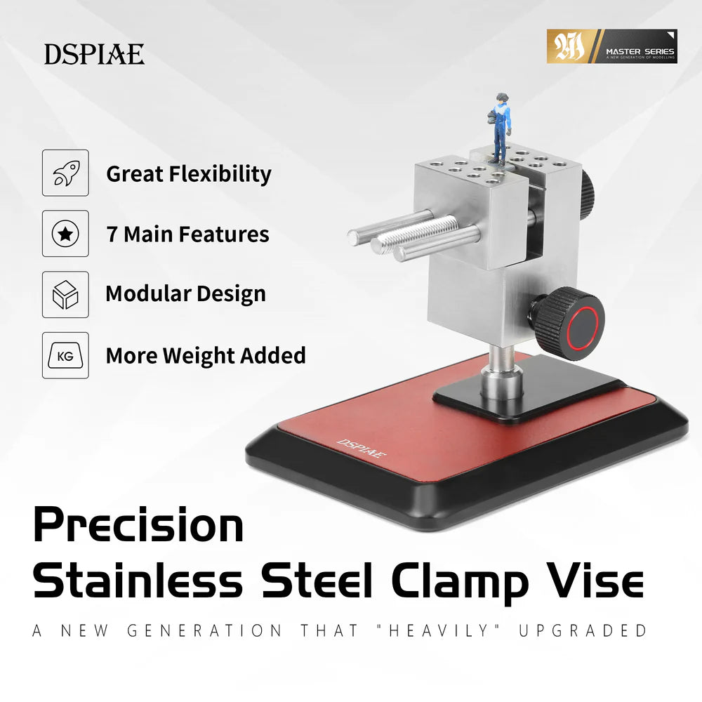 DSPIAE Precision Stainless Steel Clamp Vise AT-TVA&B