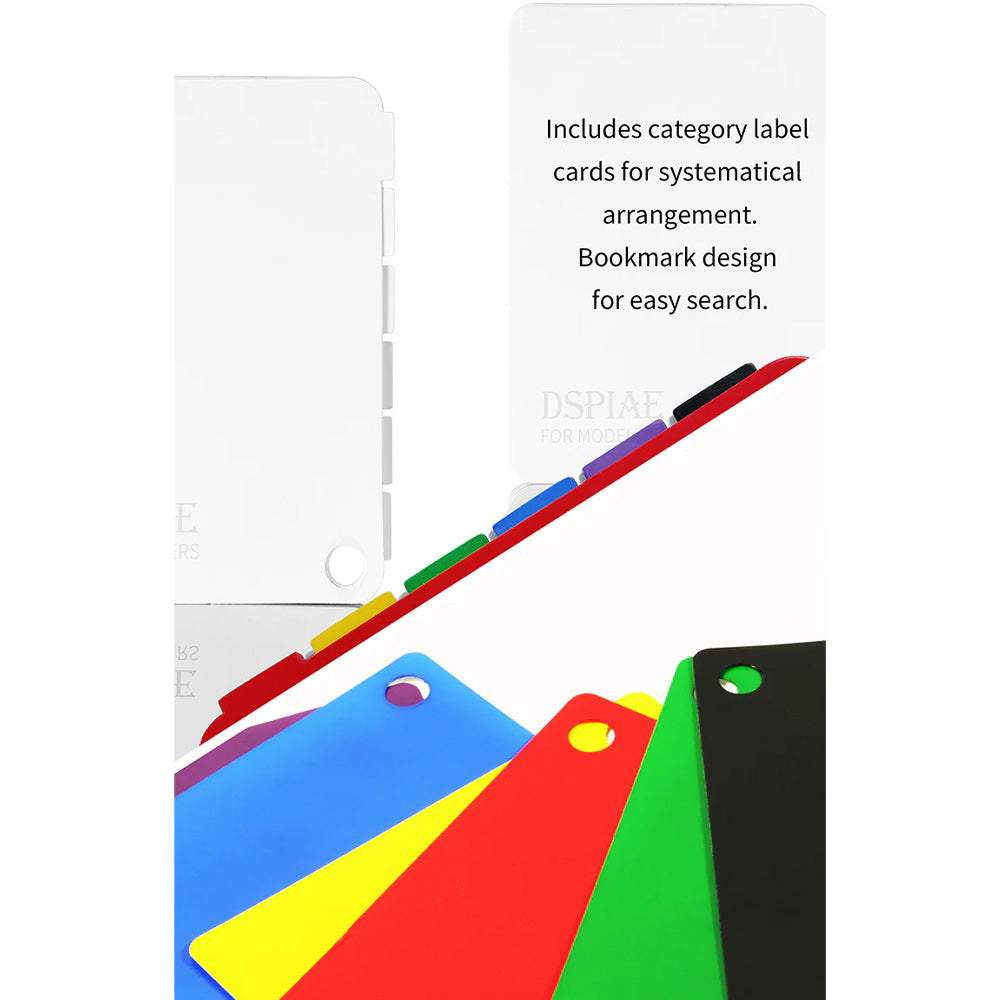 DSPIAE Model Paint Colour Test Card CC-01