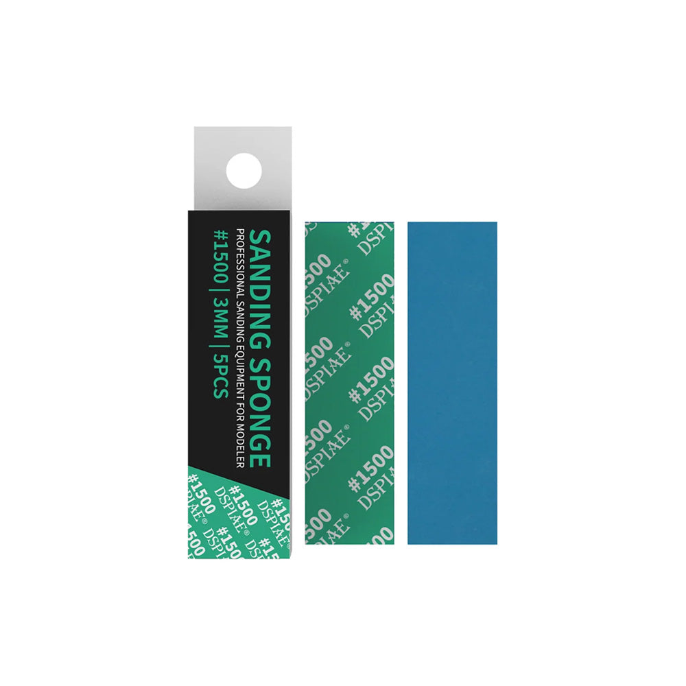 DSPIAE 3mm #1500 Sanding Sponges (5pcs) DS3-1500