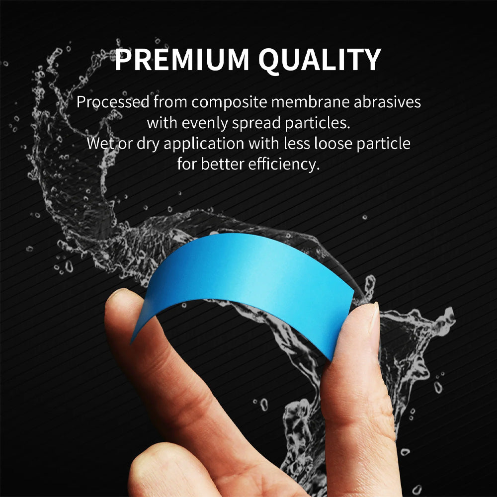 DSPIAE #1000 Reusable Pre-Cut Adhesive Sandpaper (10pcs) DSP-1000