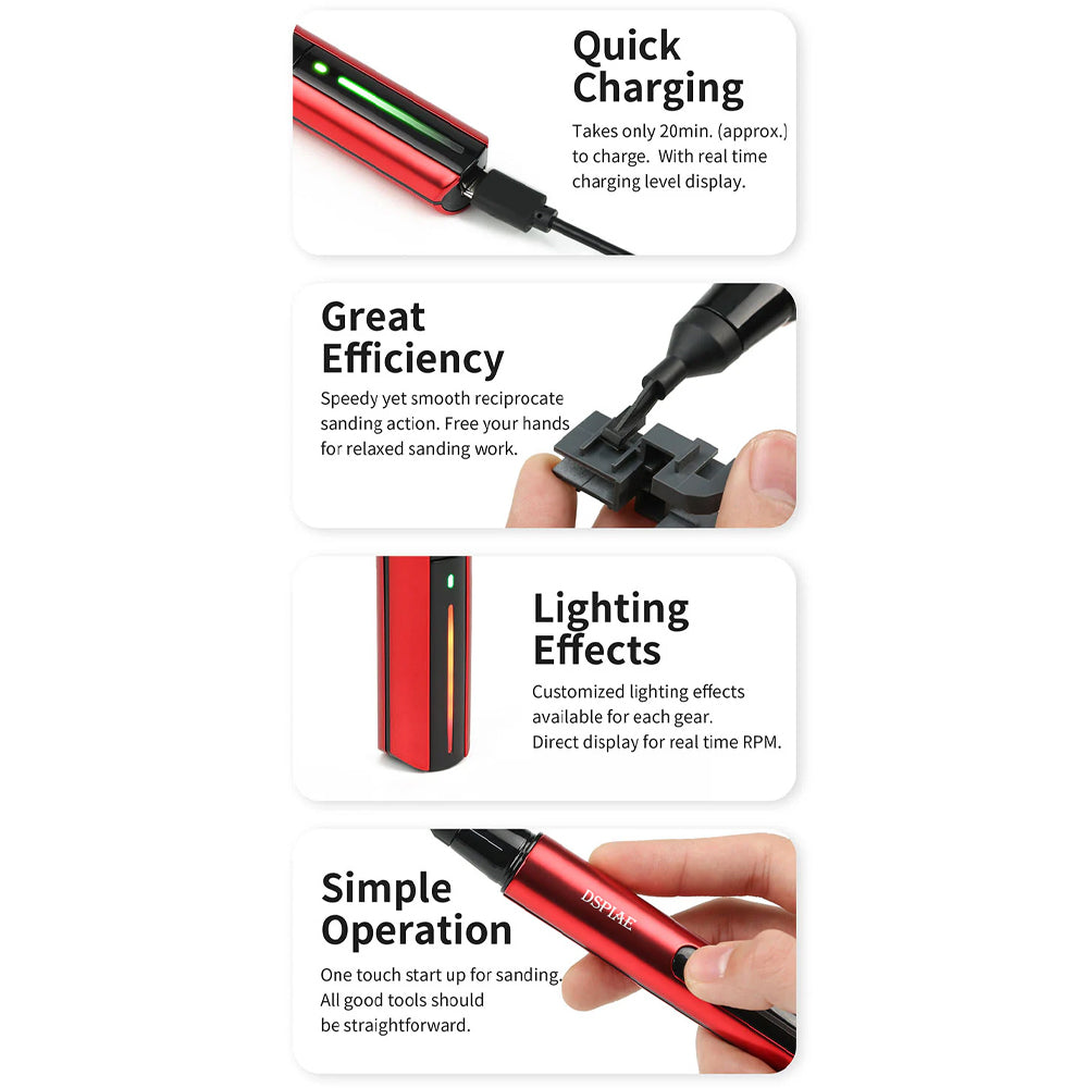 DSPIAE Reciprocating Sander Tool ES-A