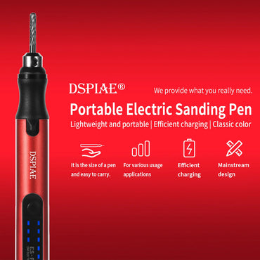 DSPIAE Portable Electric Sanding/Drill Pen Rotary Tool ES-P Completer Value Pack