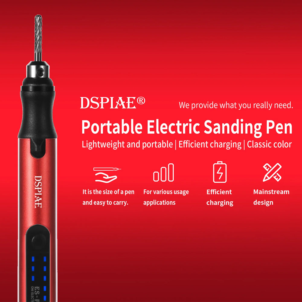 DSPIAE Portable Electric Sanding/Drill Pen Rotary Tool ES-P