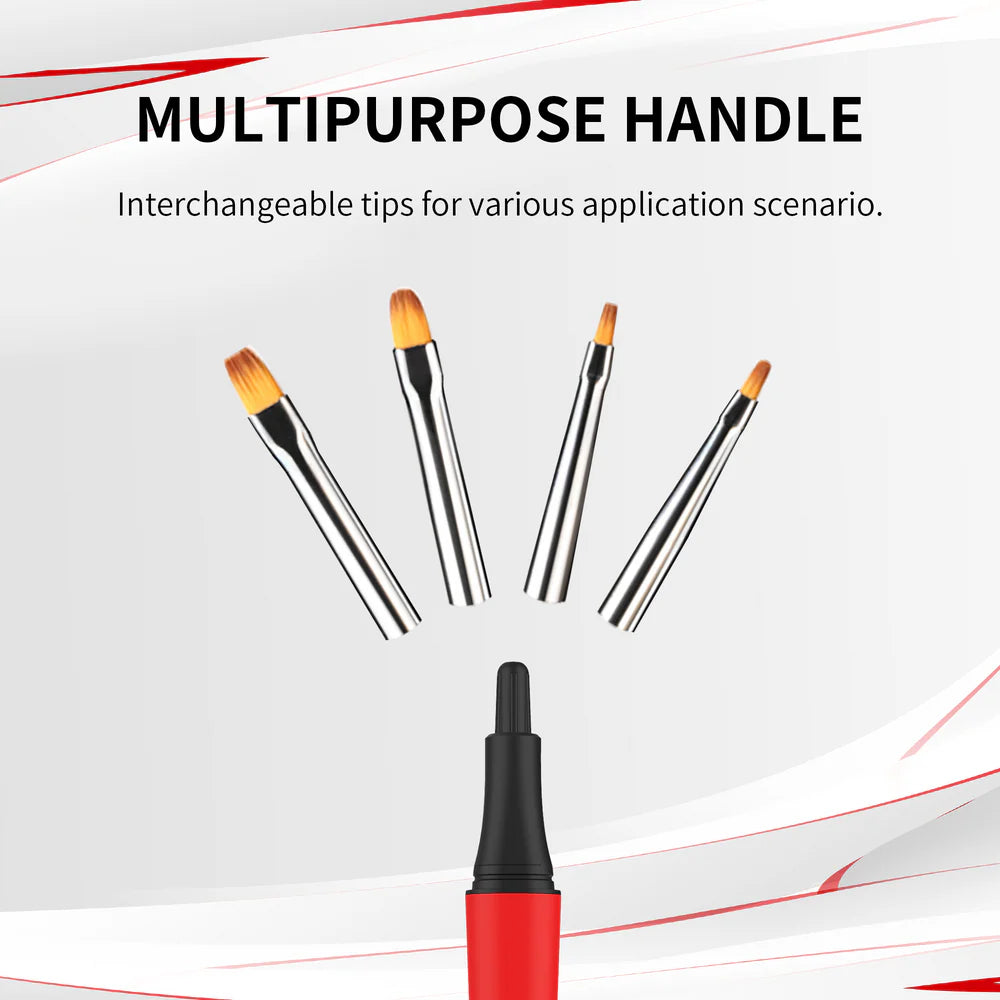 DSPIAE Round Paint Brush Tips 3pcs Type II FBT-U02