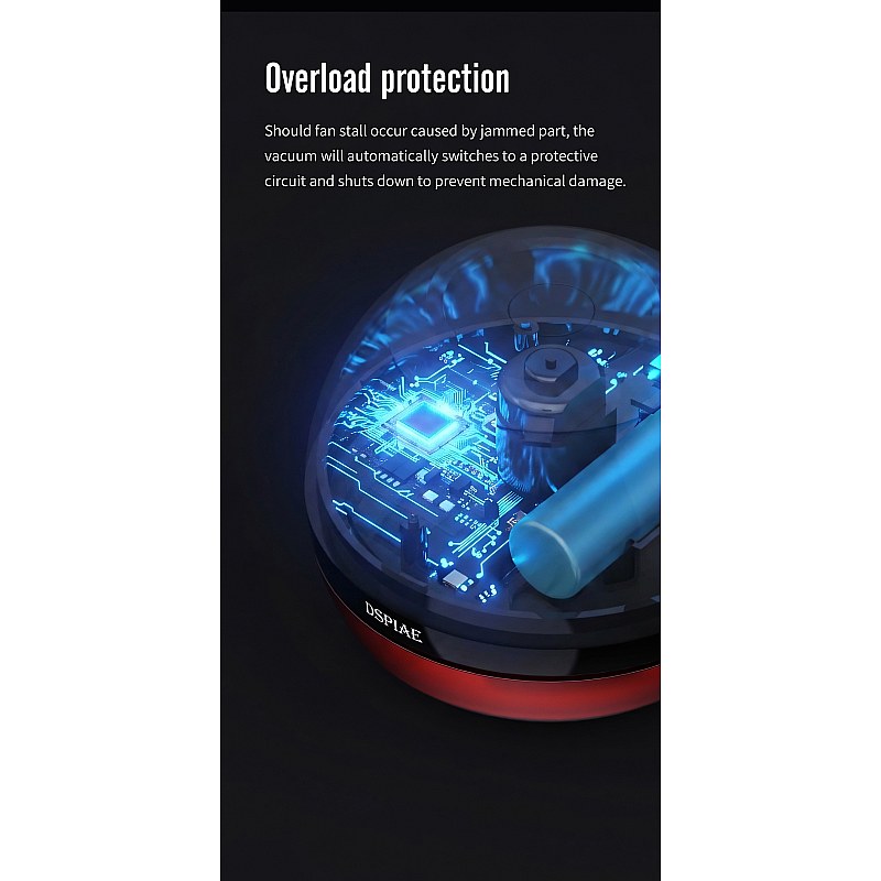 DSPIAE Portable Handheld Vacuum Cleaner HC-W