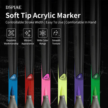 DSPIAE Acrylic Paint Marker - Grey MK-03