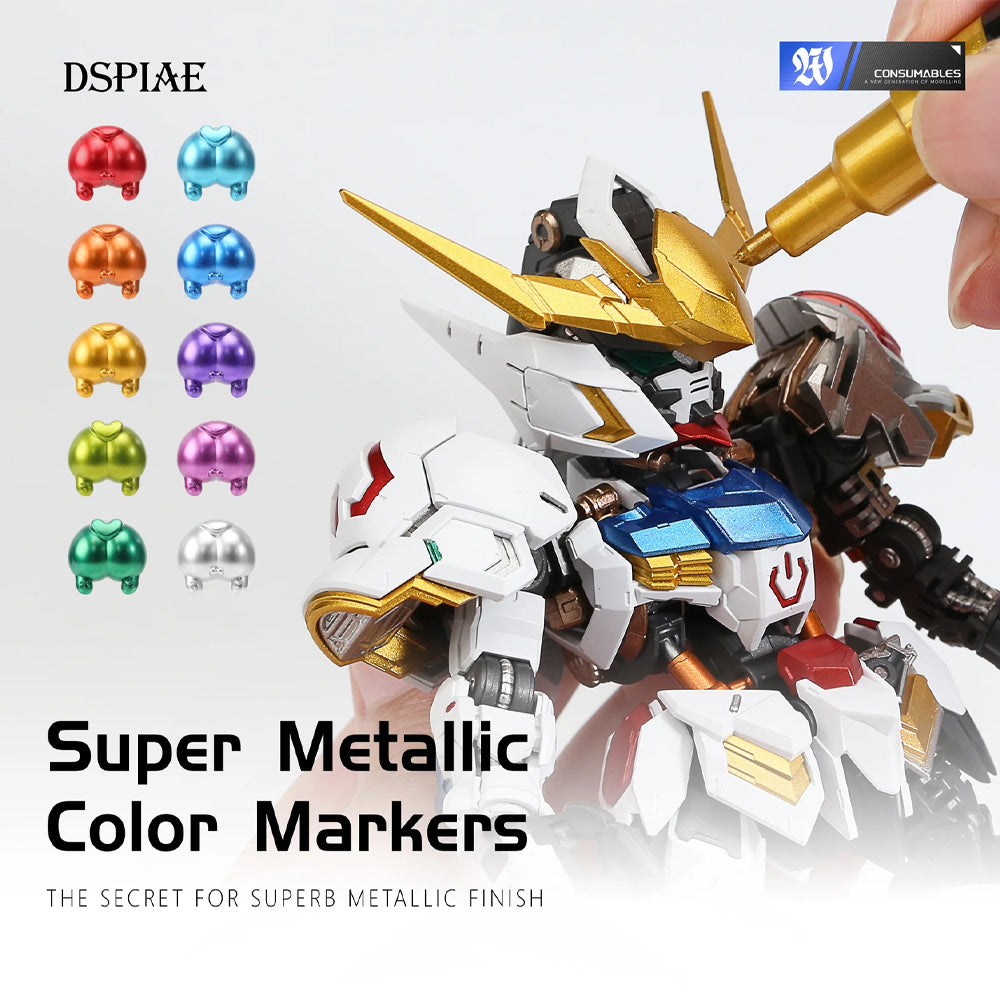 DSPIAE Super Metallic Colour Markers - Metallic Orange MKA-02