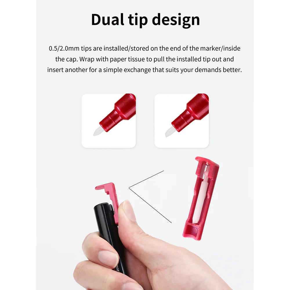 DSPIAE Super Metallic Colour Markers - Metallic Orange MKA-02