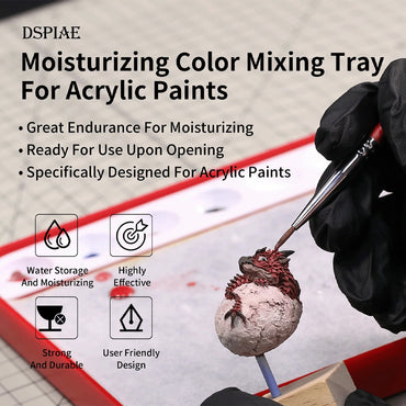 DSPIAE Poseidon Pro Wet Palette for Acrylic Paints MP-01 PRO