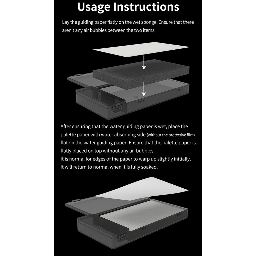 DSPIAE Wet Palette for Acrylic Paints MP-01