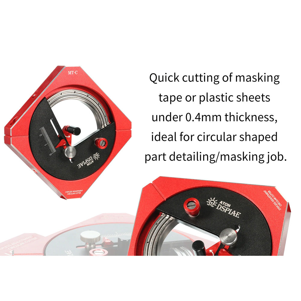 DSPIAE Premium Steel Stepless Stepless Circular Cutter MT-C